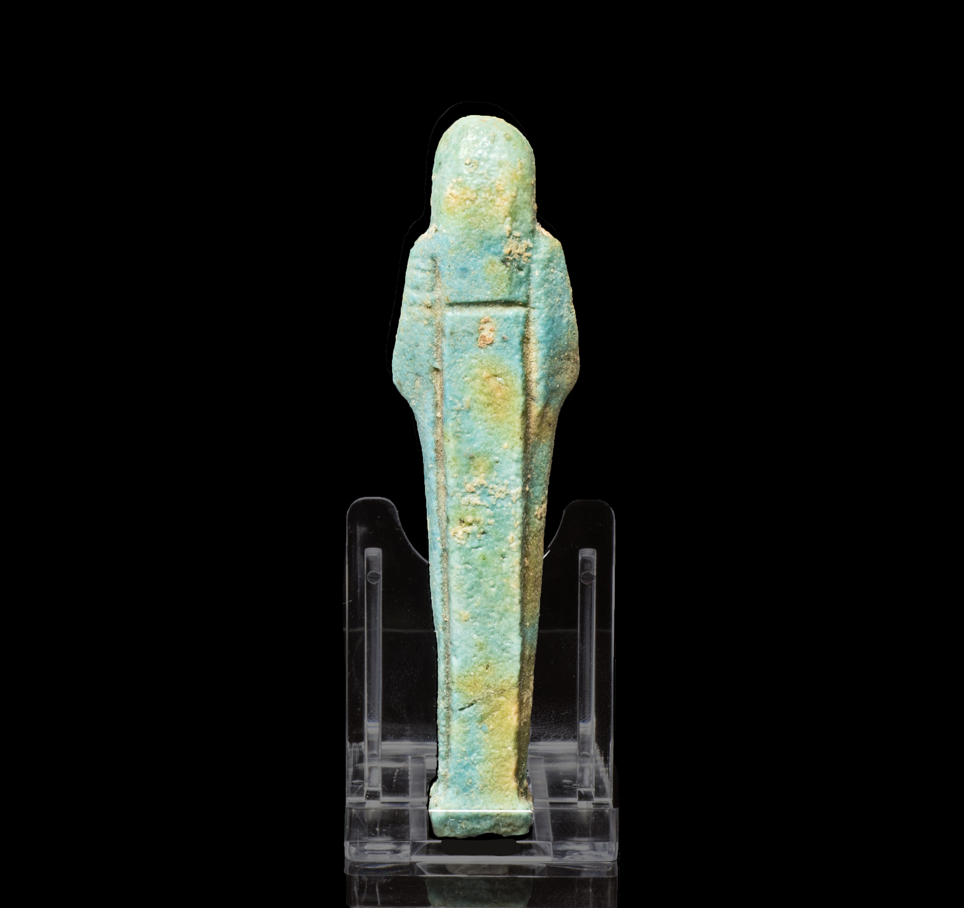 Ancient Egyptian faience shabti 4th-1st century BC. - Image 3